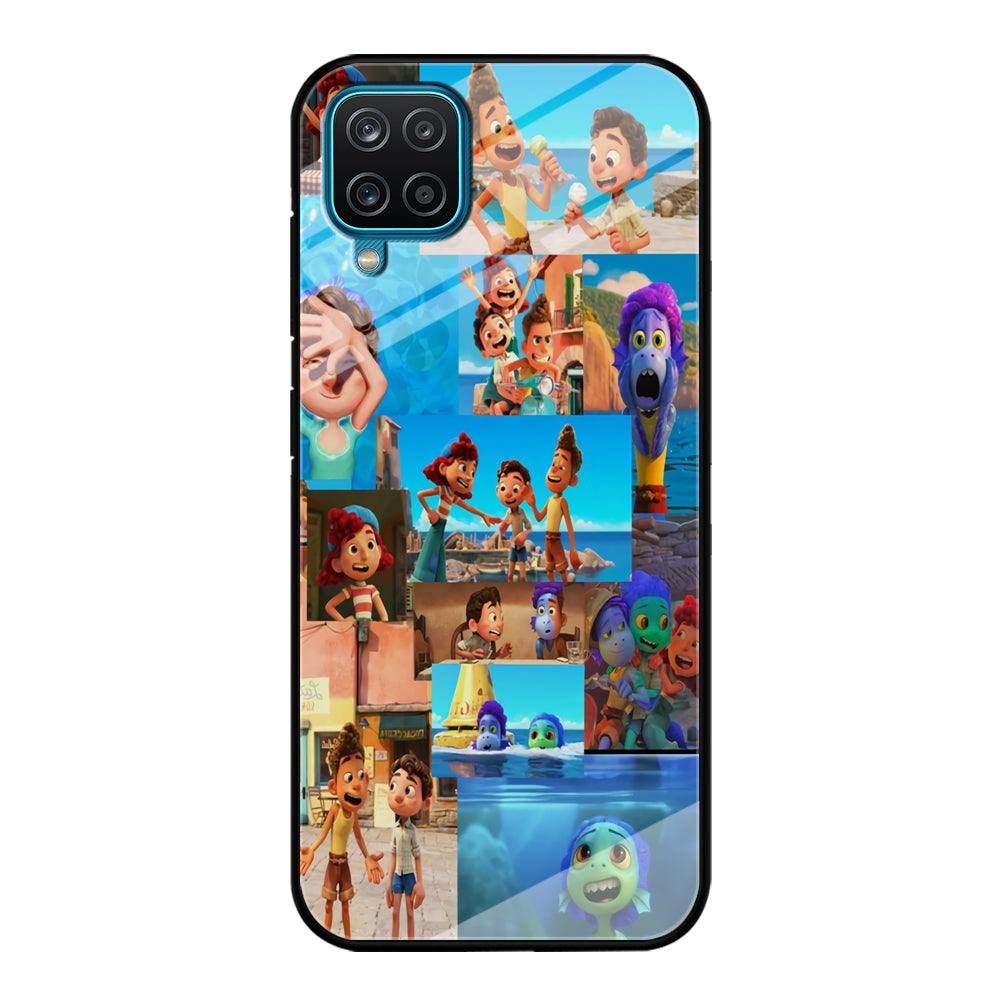 Luca Collage Samsung Galaxy A12 Case