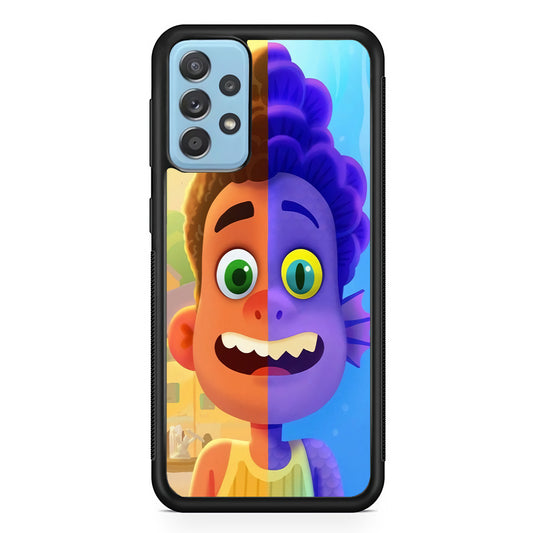 Luca Paguro X Daniela Samsung Galaxy A72 Case Rubber Black (2D Case)