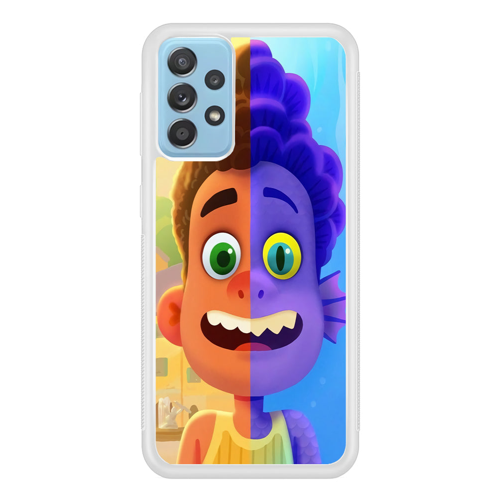 Luca Paguro X Daniela Samsung Galaxy A72 Case Rubber White (2D Case)