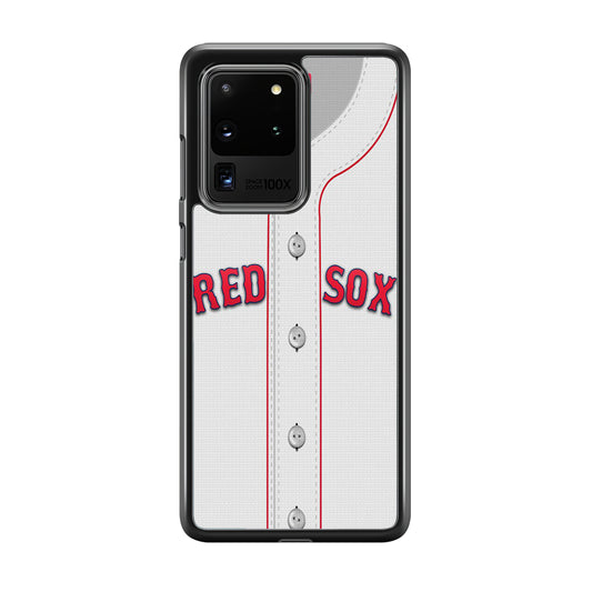 MLB Boston Red Sox Costume Samsung Galaxy S20 Ultra Case