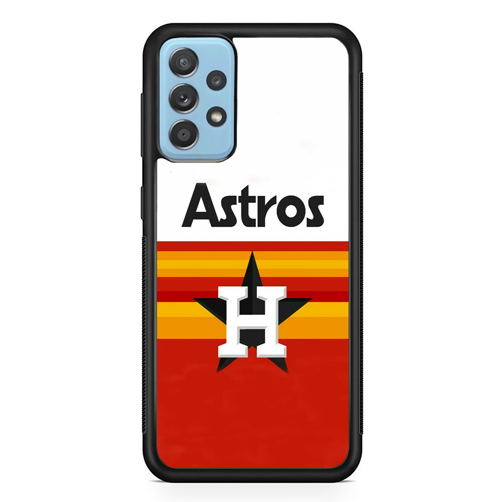 MLB Houston Astros Samsung Galaxy A52 Case