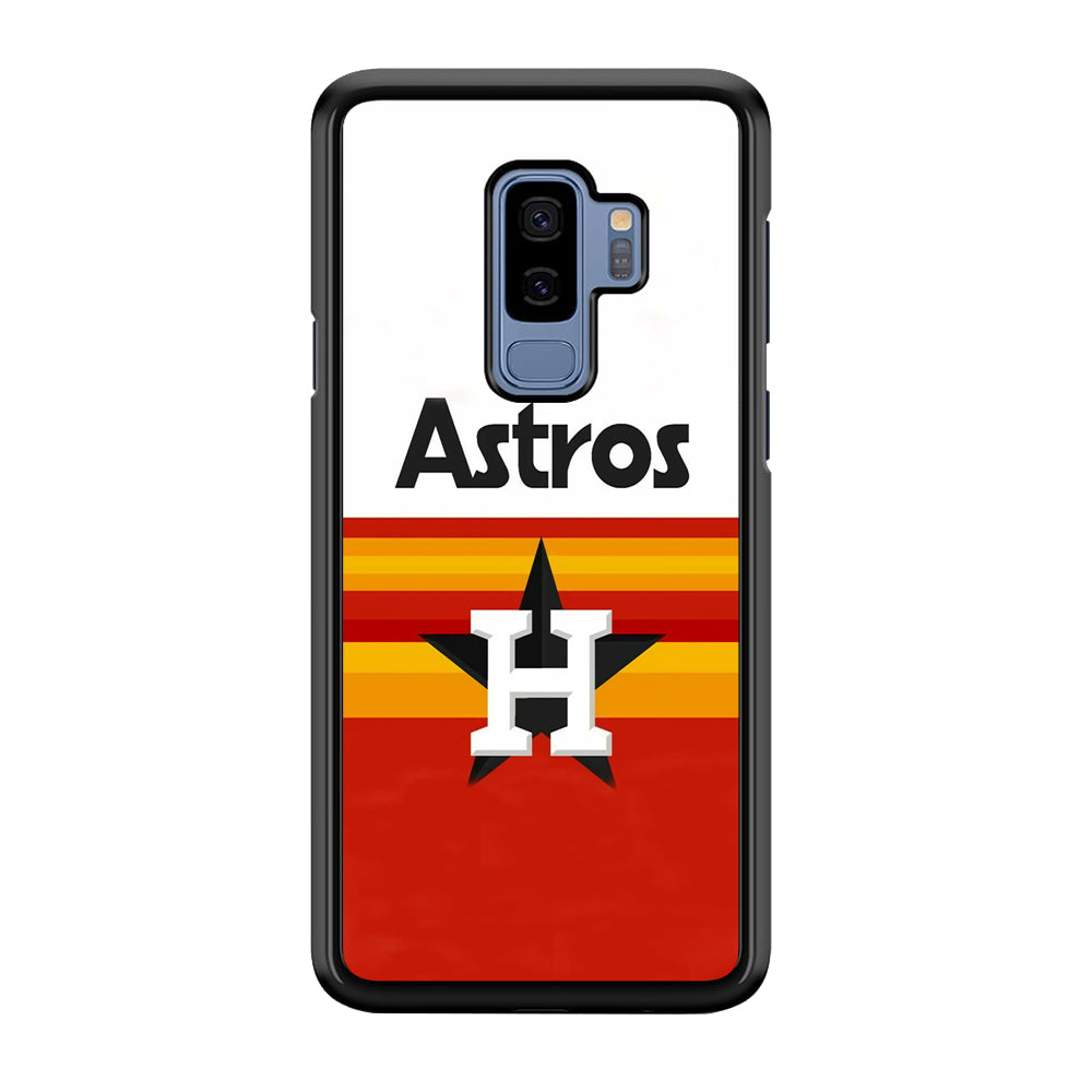 MLB Houston Astros Samsung Galaxy S9 Plus Case