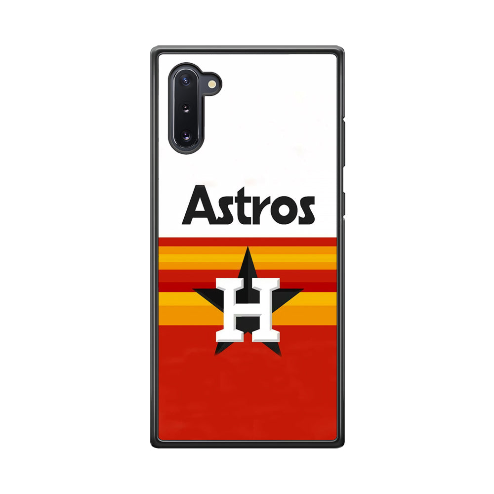 MLB Houston Astros Samsung Galaxy Note 10 Case