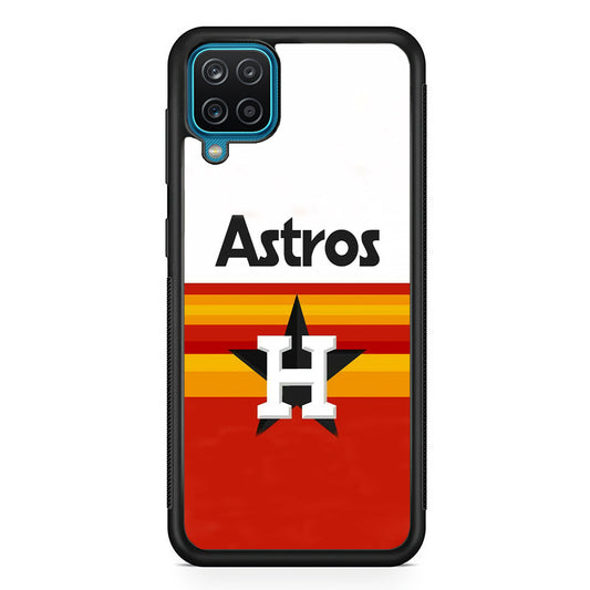 MLB Houston Astros Samsung Galaxy A12 Case