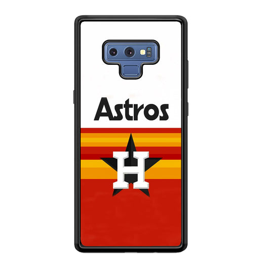 MLB Houston Astros Samsung Galaxy Note 9 Case