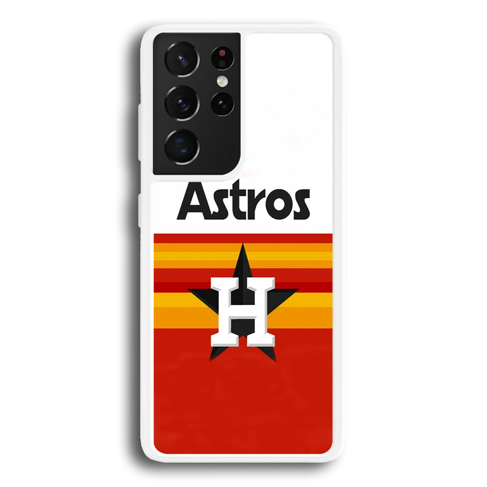 MLB Houston Astros Samsung Galaxy S21 Ultra Case