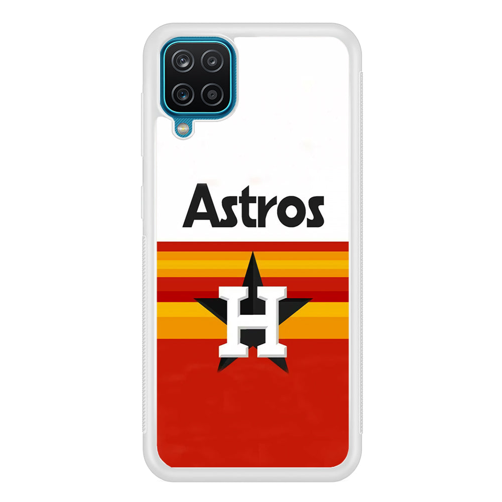 MLB Houston Astros Samsung Galaxy A12 Case