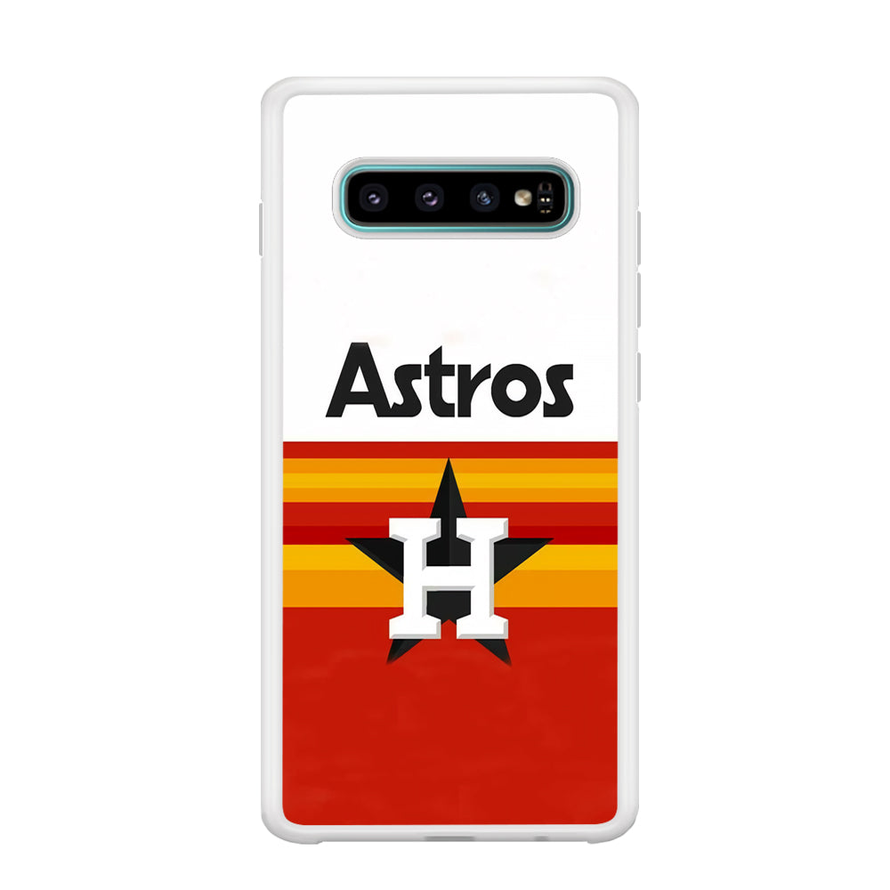 MLB Houston Astros Samsung Galaxy S10 Case