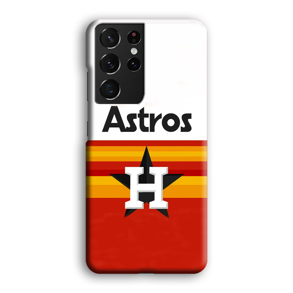 MLB Houston Astros Samsung Galaxy S21 Ultra Case