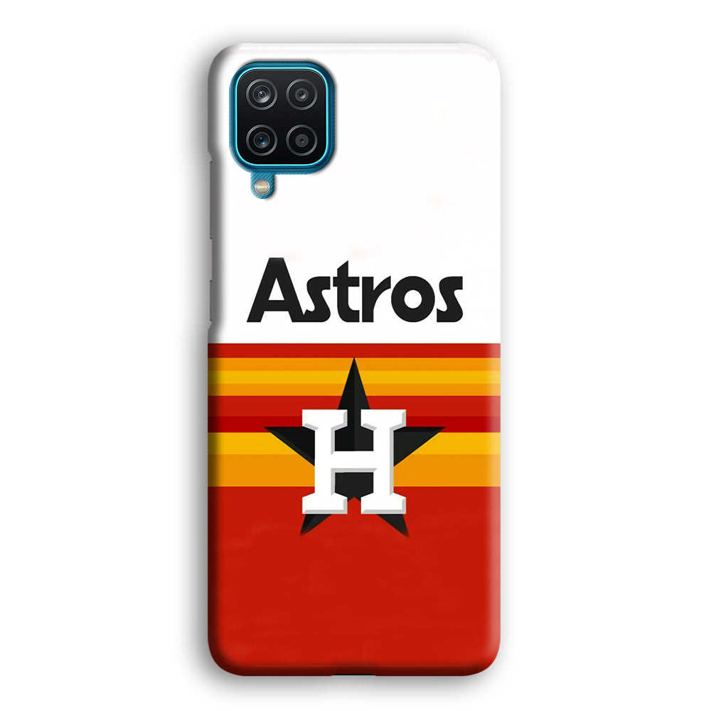 MLB Houston Astros Samsung Galaxy A12 Case