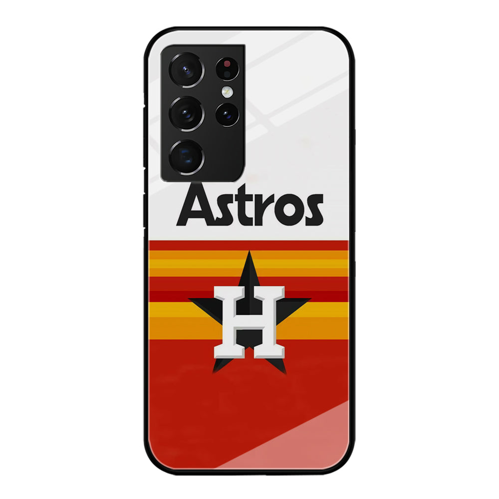 MLB Houston Astros Samsung Galaxy S21 Ultra Case