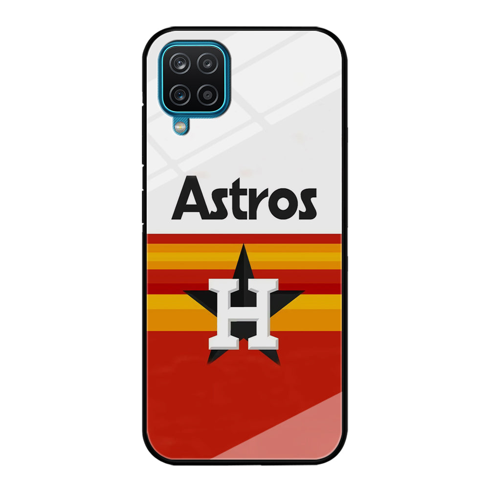 MLB Houston Astros Samsung Galaxy A12 Case