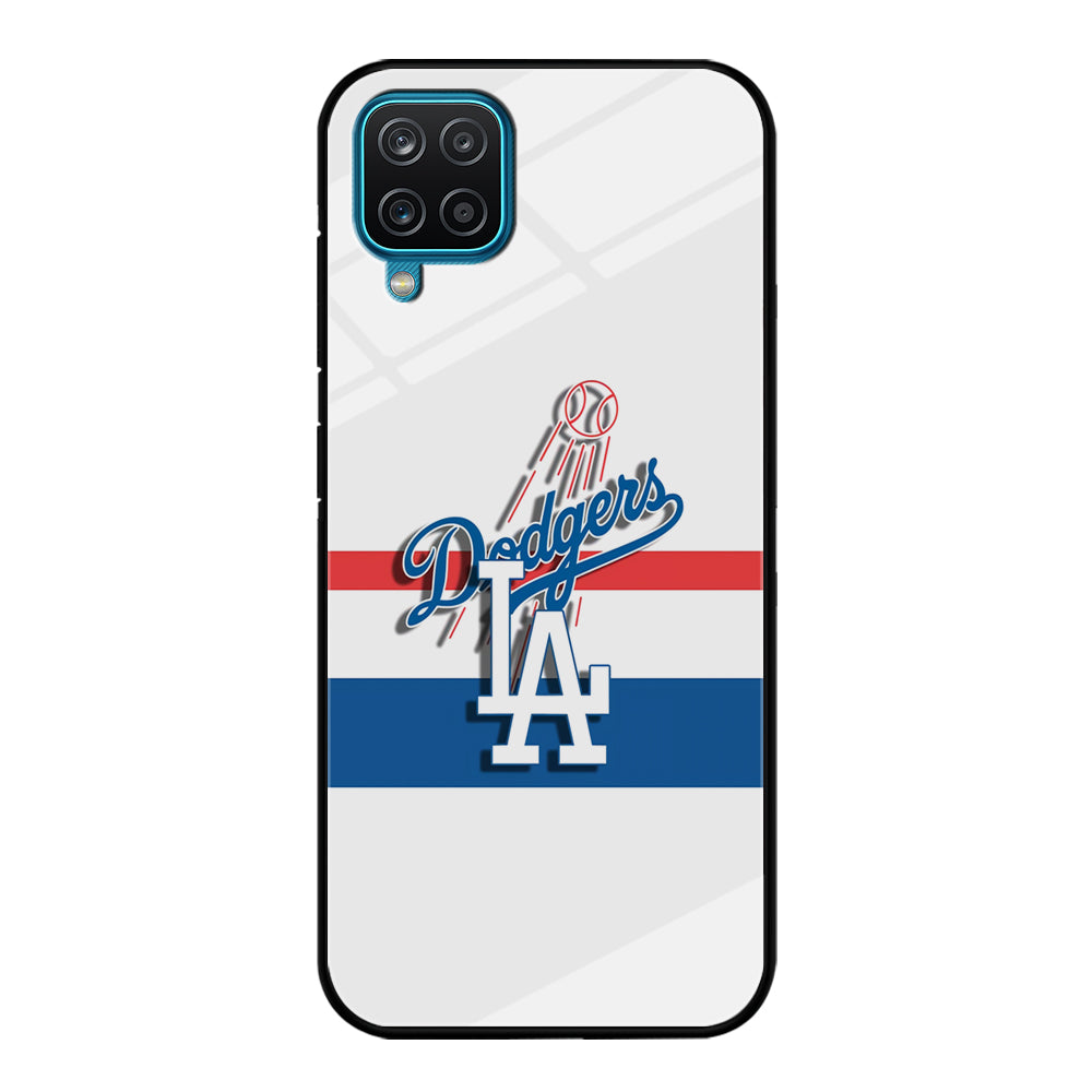 MLB Los Angeles Dodgers Samsung Galaxy A12 Case