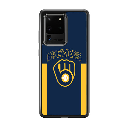 MLB Milwaukee Brewers Samsung Galaxy S20 Ultra Case