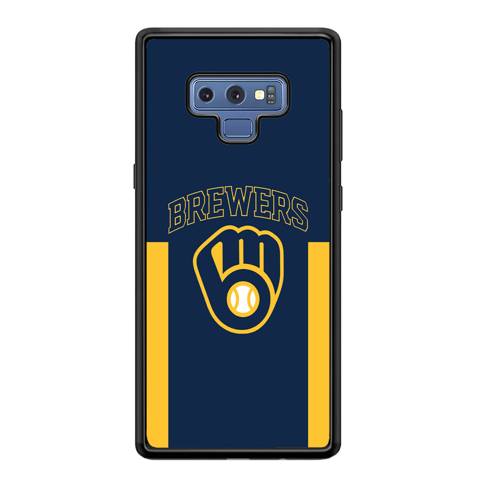 MLB Milwaukee Brewers Samsung Galaxy Note 9 Case