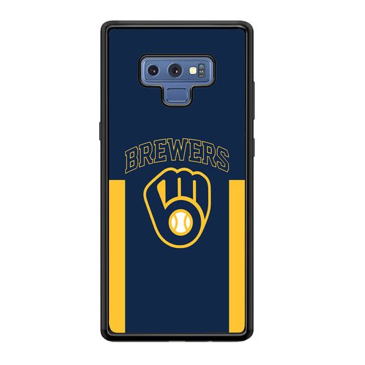 MLB Milwaukee Brewers Samsung Galaxy Note 9 Case