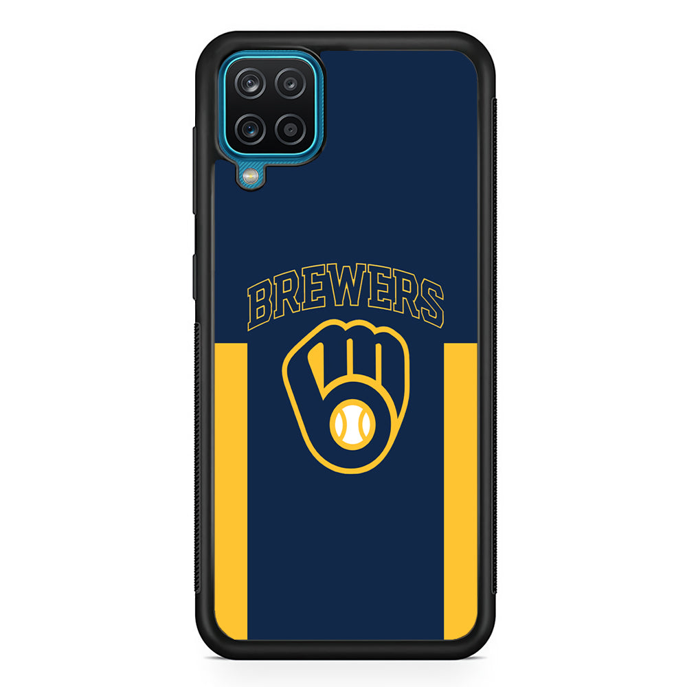 MLB Milwaukee Brewers Samsung Galaxy A12 Case