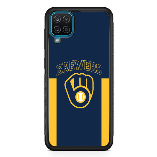 MLB Milwaukee Brewers Samsung Galaxy A12 Case