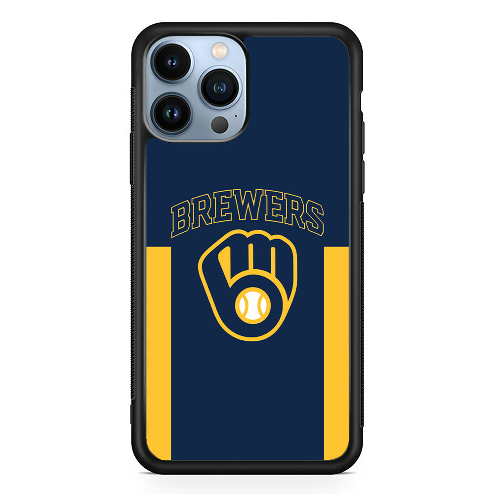 MLB Milwaukee Brewers iPhone 13 Pro Max Case