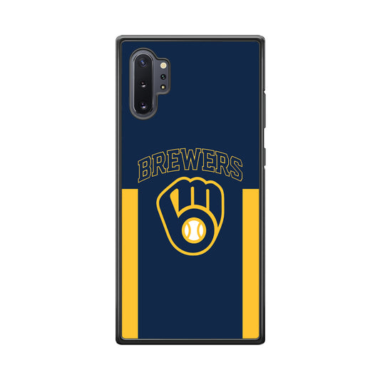 MLB Milwaukee Brewers Samsung Galaxy Note 10 Plus Case