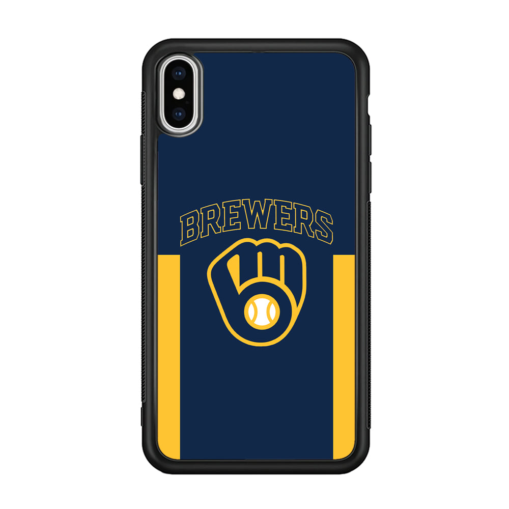 MLB Milwaukee Brewers iPhone XS MAX Case