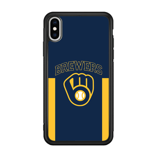 MLB Milwaukee Brewers iPhone XS MAX Case