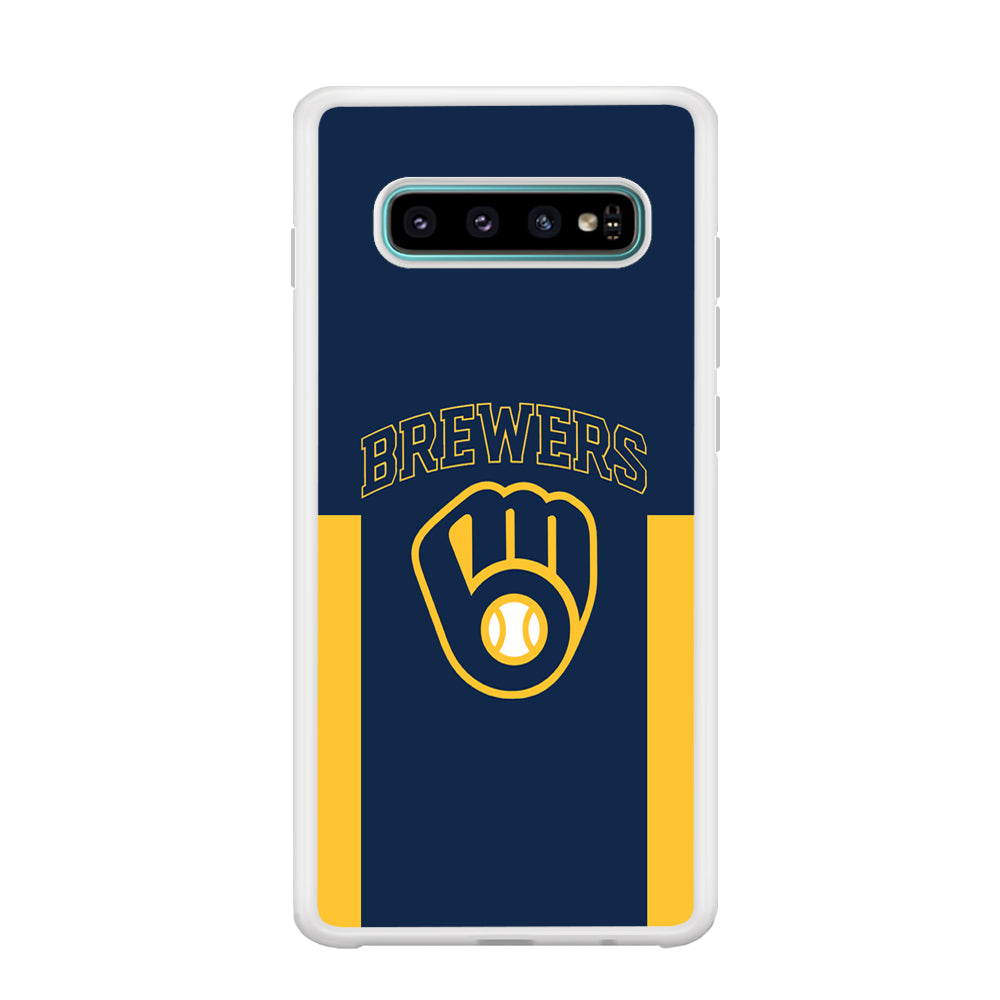 MLB Milwaukee Brewers Samsung Galaxy S10 Case