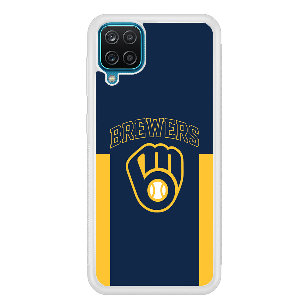 MLB Milwaukee Brewers Samsung Galaxy A12 Case