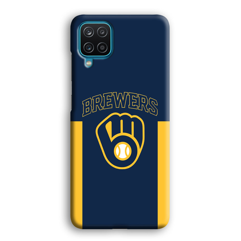 MLB Milwaukee Brewers Samsung Galaxy A12 Case