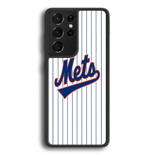 MLB New York Mets Samsung Galaxy S21 Ultra Case