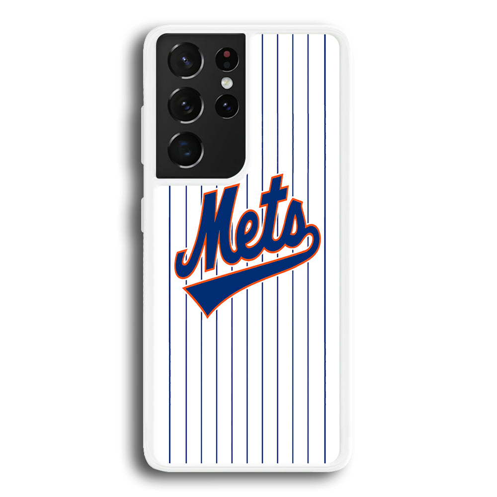 MLB New York Mets Samsung Galaxy S21 Ultra Case