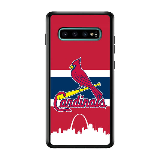MLB St. Louis Cardinals Samsung Galaxy S10 Plus Case