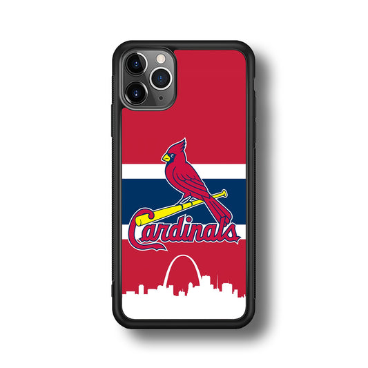 MLB St. Louis Cardinals iPhone 11 Pro Max Case