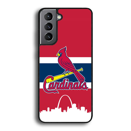 MLB St. Louis Cardinals Samsung Galaxy S21 Plus Case - Carneyforia