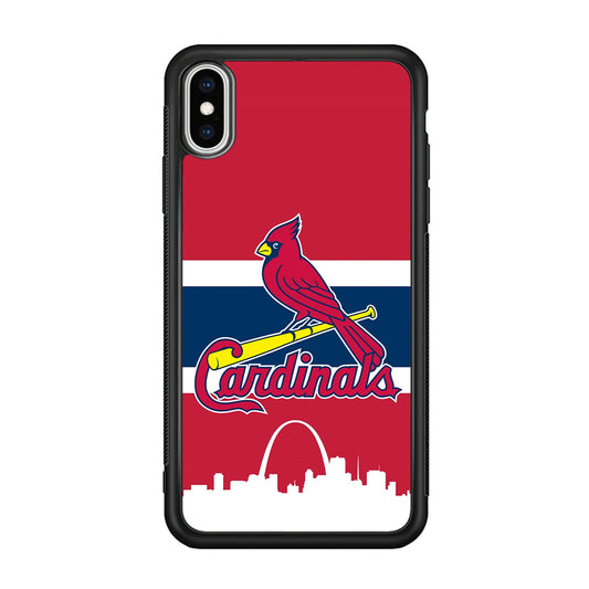 MLB St. Louis Cardinals iPhone XS Case