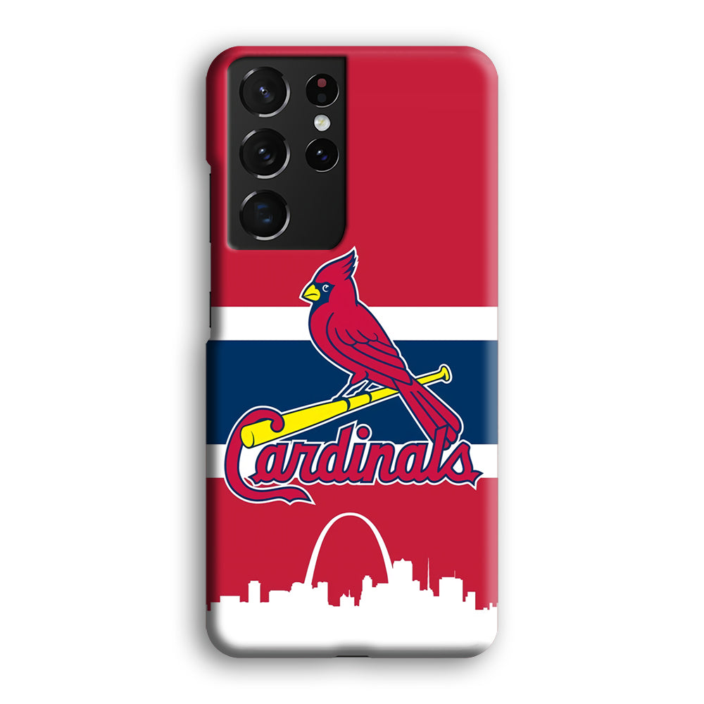 MLB St. Louis Cardinals Samsung Galaxy S21 Ultra Case