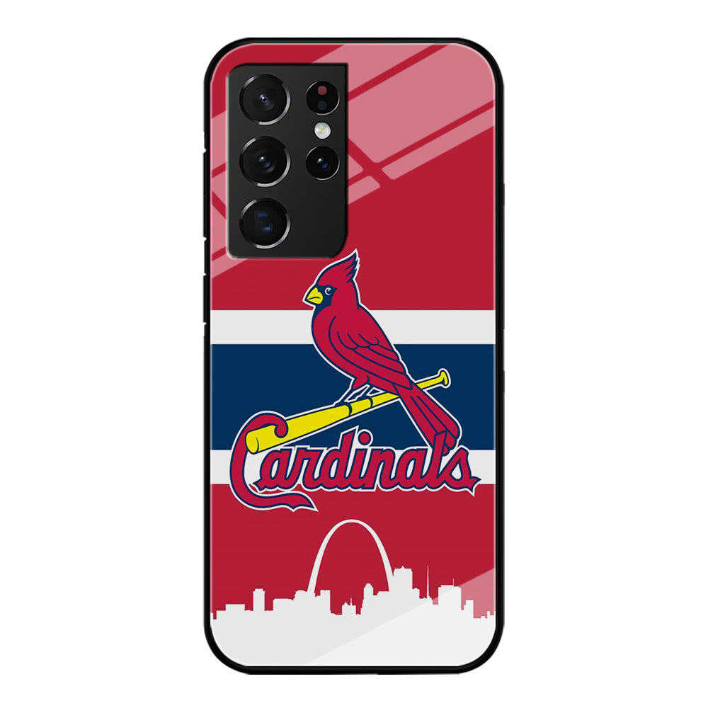 MLB St. Louis Cardinals Samsung Galaxy S21 Ultra Case