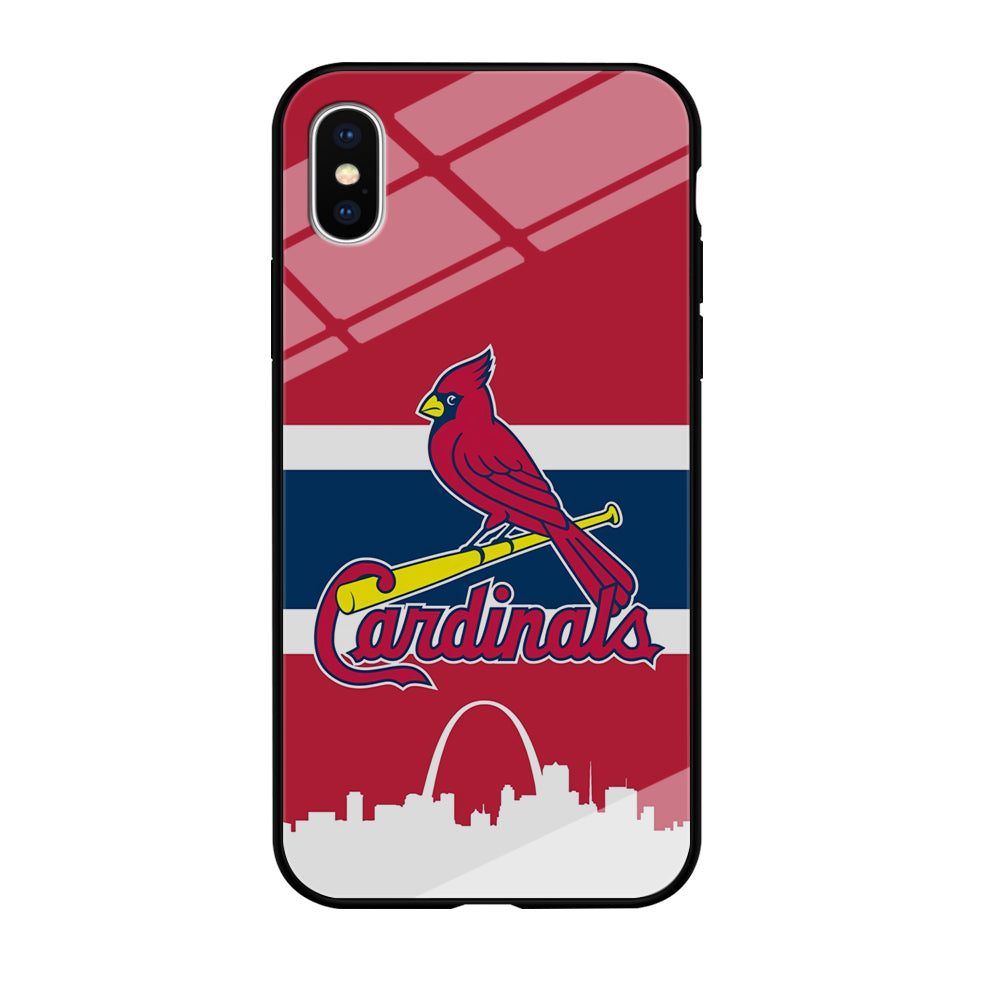 MLB St. Louis Cardinals iPhone XS Case