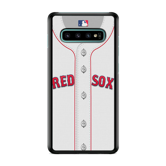 MLB Boston Red Sox Costume Samsung Galaxy S10 Case