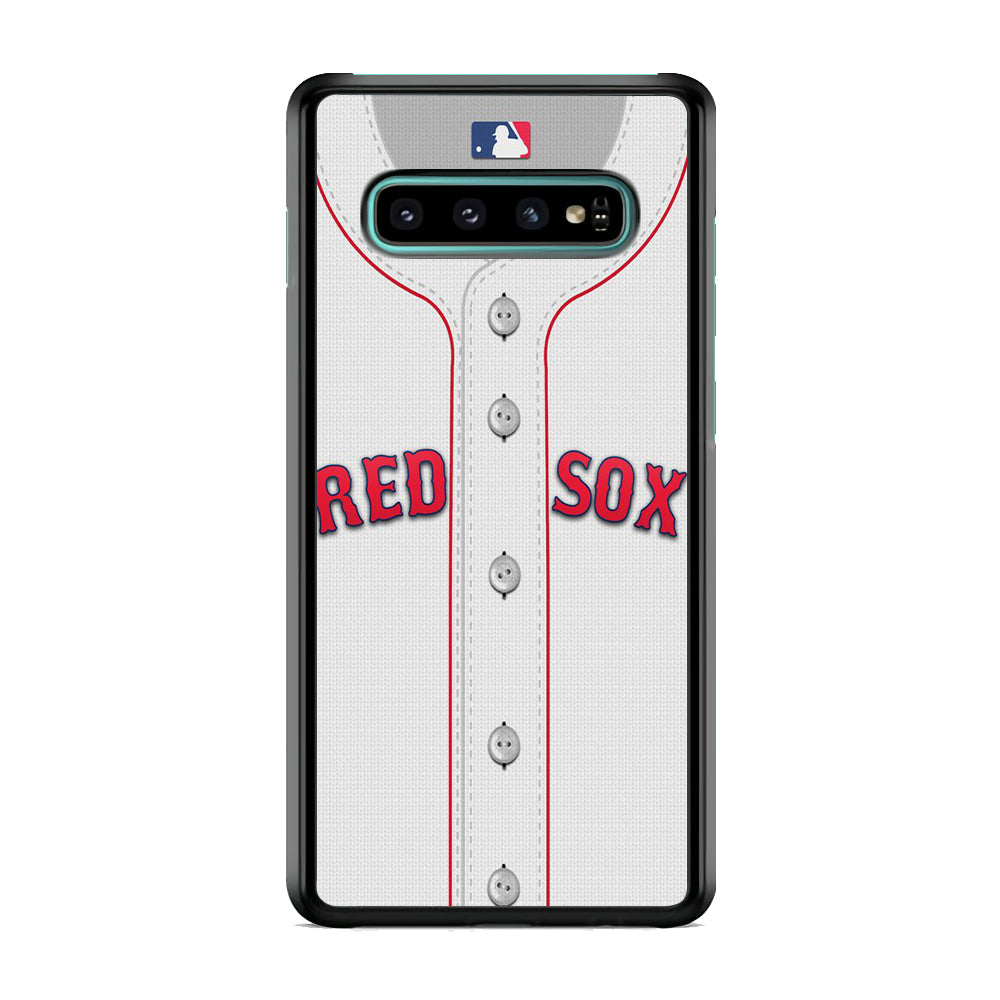 MLB Boston Red Sox Costume Samsung Galaxy S10 Plus Case