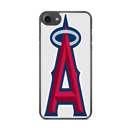 MLB Los Angeles Angels Logo White iPhone 8 Case