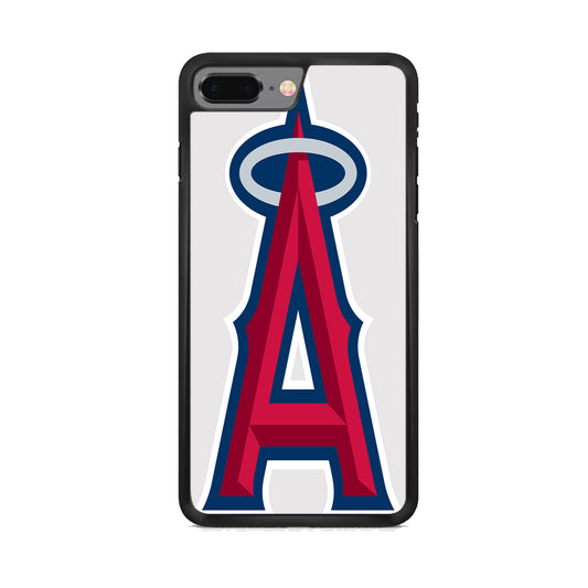 MLB Los Angeles Angels Logo White iPhone 7 Plus Case