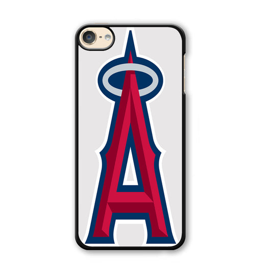 MLB Los Angeles Angels Logo White iPod Touch 6 Case - Carneyforia