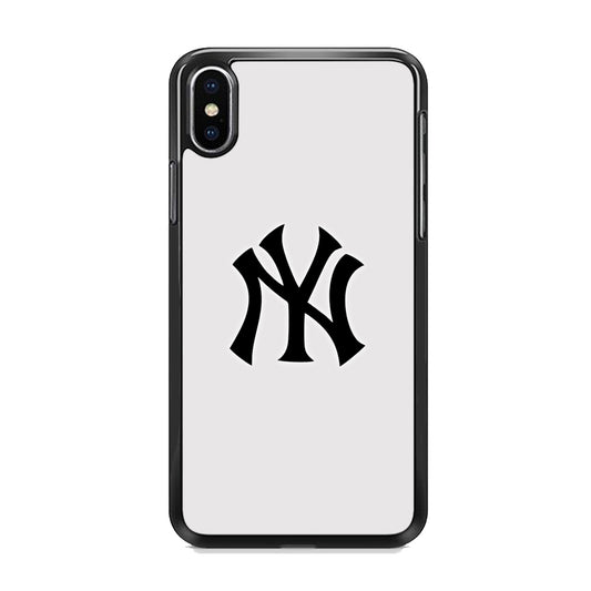 MLB New York Yankees White Milk iPhone XS MAX Case