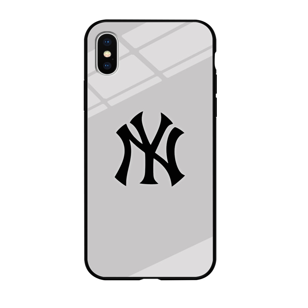 MLB New York Yankees White Milk iPhone XS MAX Case