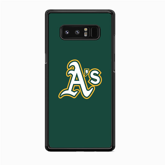 MLB Oakland Athletics Green Samsung Galaxy Note 8 Case