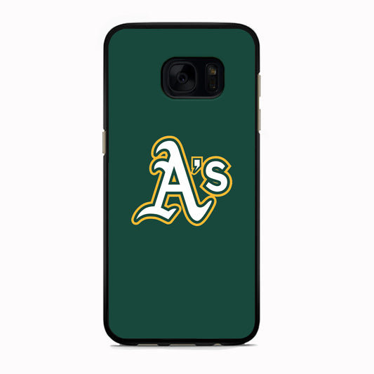 MLB Oakland Athletics Green Samsung Galaxy S7 Edge Case