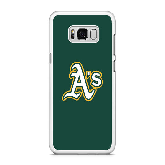 MLB Oakland Athletics Green Samsung Galaxy S8 Plus Case