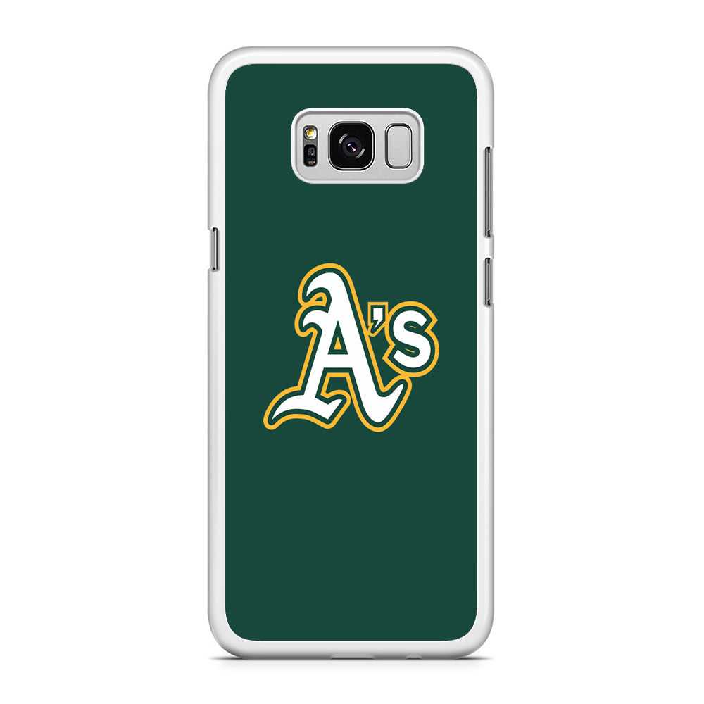 MLB Oakland Athletics Green Samsung Galaxy S8 Case