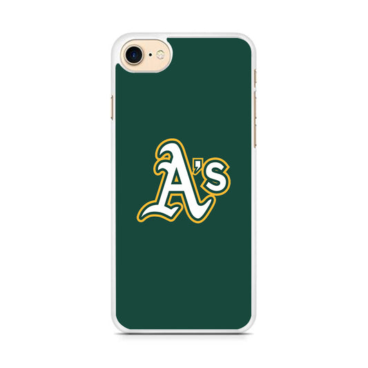 MLB Oakland Athletics Green iPhone 8 Case